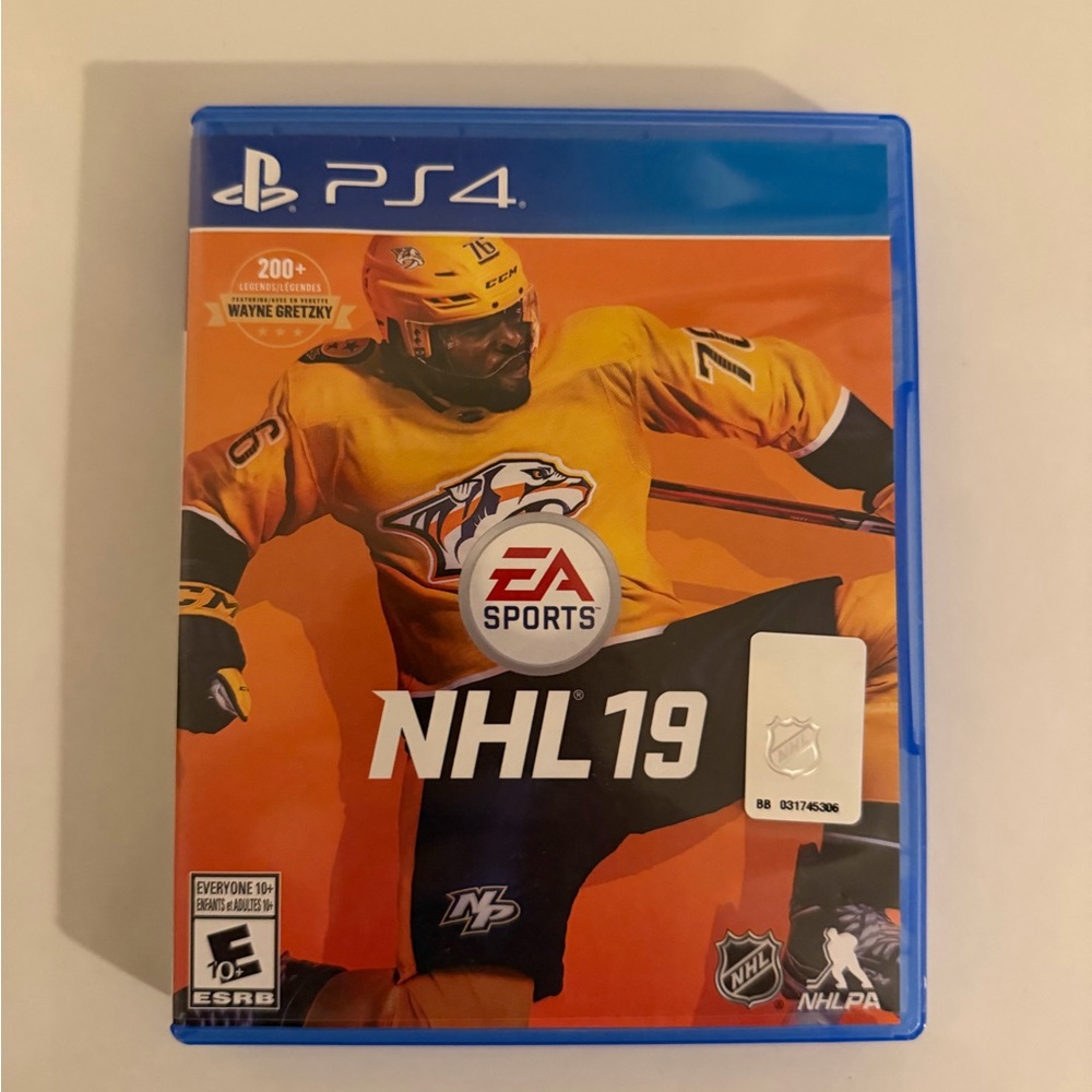 EA Sports NHL 19 for PS4 - Vibrant Orange and Blue